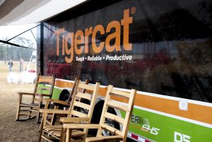 Tigercat enclosed trailer