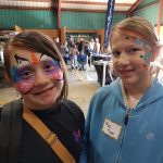 More children with their face painted
